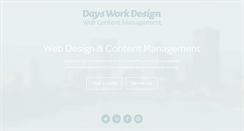 Desktop Screenshot of daysworkdesign.com